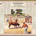 Annee 1927 calendrier