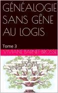 Couverture kindle genealogie sans gene au logis tome 3