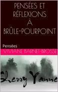 Couverture kindle pensees et reflexions a brule pourpoint