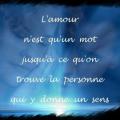 Amour et son sens