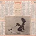 Annee 1891 calendrier bis