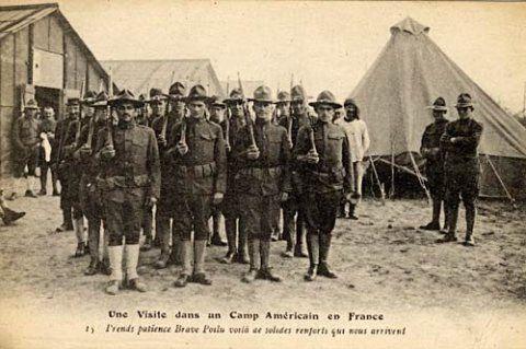 Annee 1917 amerique en guerre