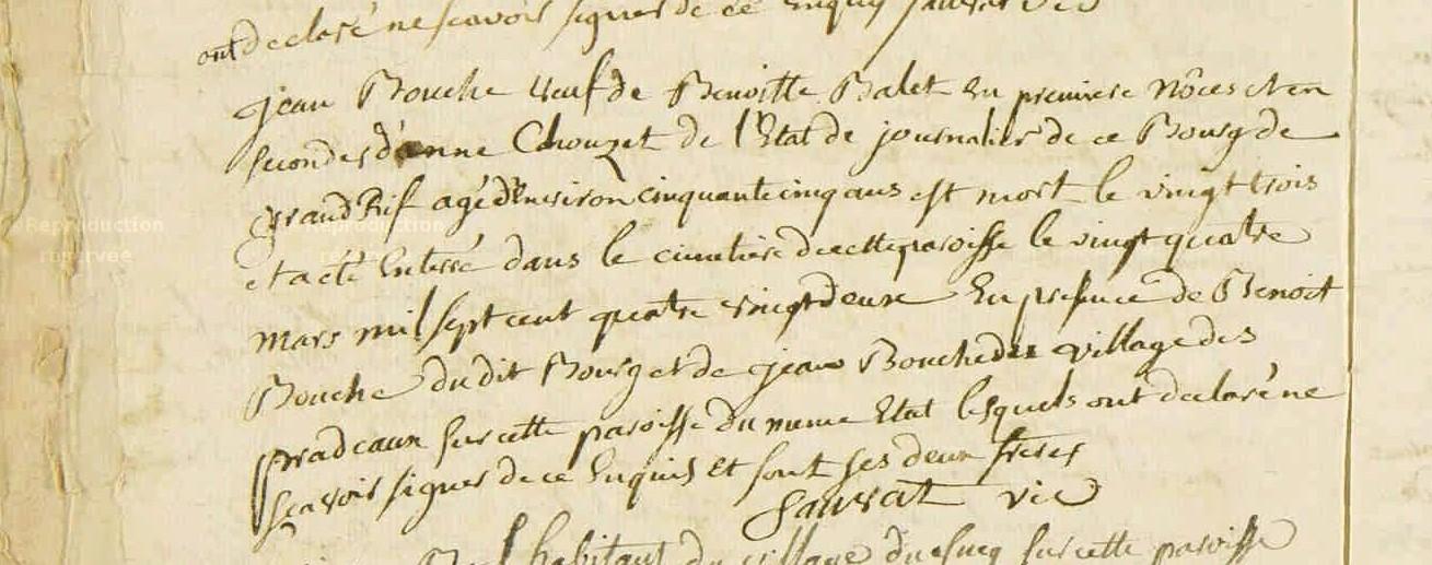 Bouche jean sosa 216 dcd 23 mars 1782 grandrif 63 bis