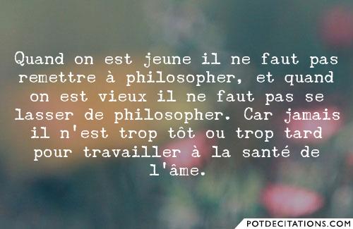 Citation philosophie