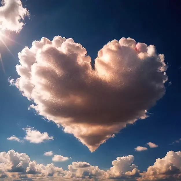 Coeur nuages