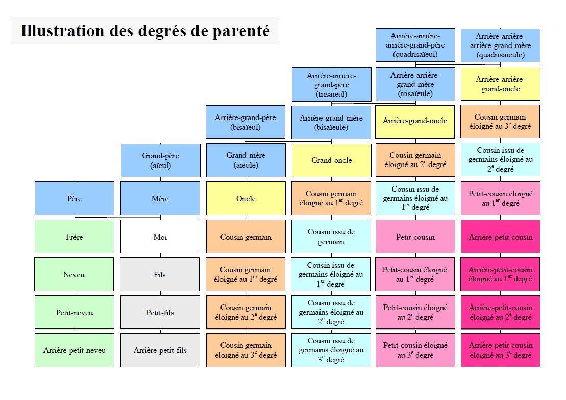 Droit degre parente 2