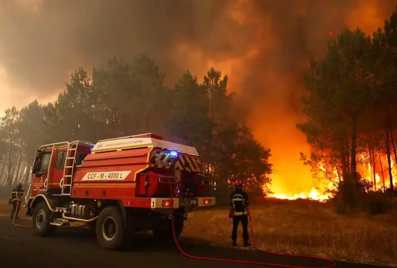 Incendie en gironde juillet 2026