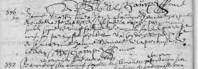 Martin jeanne naissance 1649 1 bis