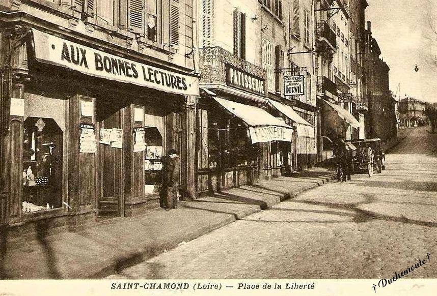St chamond vers la place de la liberte
