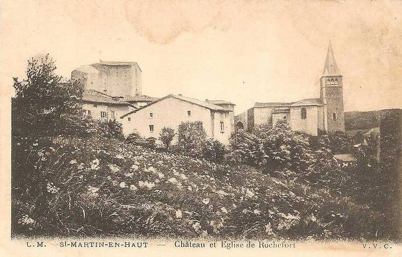 St martin en haut chateau et eglise de rochefort